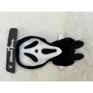 Ghost Face Scream Dog Toy – Plush Halloween Horror Pet Toy​